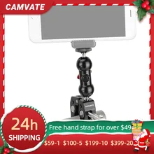 CAMVATE Super Crab Clamp Pliers Clip With 360° Swivel Mini Ball Head For DJI Ronin /Gimbal /LCD/Monitor/LED/Video Light Mounting
CAMVATE Super Crab Clamp Pliers Clip With 360° Swivel Mini Ball Head For DJI Ronin /Gimbal /LCD/Monitor/LED/Video Light Mounting