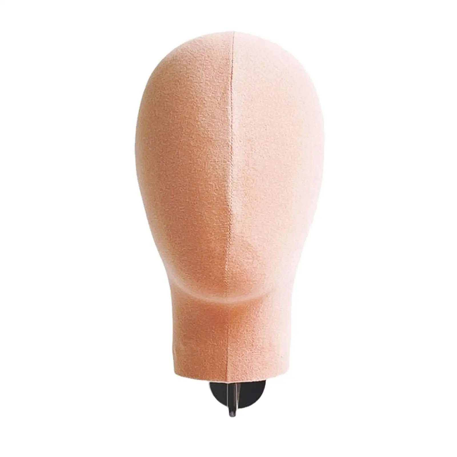 

Manikin Head Hanging Wig Stand Smooth Sturdy Wig Head Display Hat Holder Display for Shopping Mall Barbershop Beginner Travel