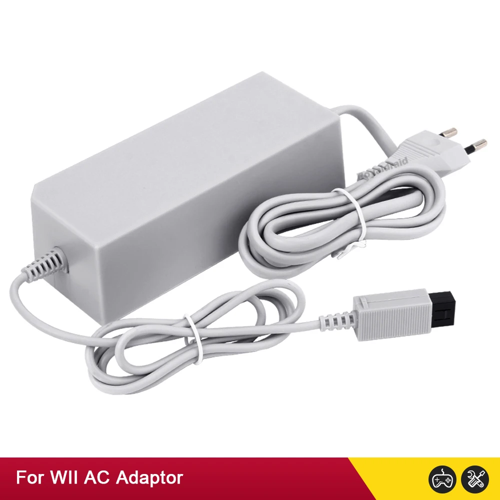 NEW EU US Plug Replacement Wall AC Power Adapter Supply Cord Cable For Wii Console AC Adapter Replacement Charger For WII Host NEW EU US Plug Replacement Wall AC Power Adapter Supply Cord Cable For Wii Console AC Adapter Replacement Charger For WII Host