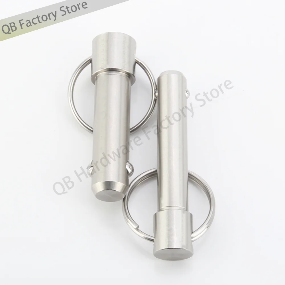 QB114 Stainless Steel Spring Type Ball Head Locking Pin Quick Release Locating Pins With Pull Ring Dia 5/6/8/10/12/16/20/25
QB114 Stainless Steel Spring Type Ball Head Locking Pin Quick Release Locating Pins With Pull Ring Dia 5/6/8/10/12/16/20/25