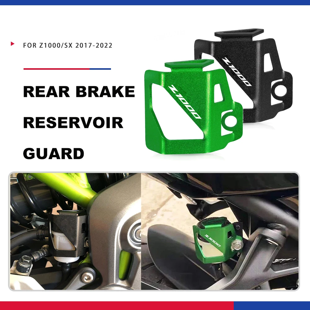 For Kawasaki Z1000 Z 1000 Z1000SX Z1000/SX 2017 2018 2019-2022 Motorcycle Accessories Rear Brake Fluid Reservoir Cover Guard
For Kawasaki Z1000 Z 1000 Z1000SX Z1000/SX 2017 2018 2019-2022 Motorcycle Accessories Rear Brake Fluid Reservoir Cover Guard