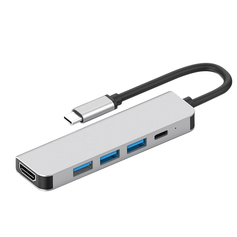 Док-станция с Type C на Hdmi 4K, 5 в 1, для планшетов с интерфейсом USB и USB 3,0
Док-станция с Type C на Hdmi 4K, 5 в 1, для планшетов с интерфейсом USB и USB 3,0