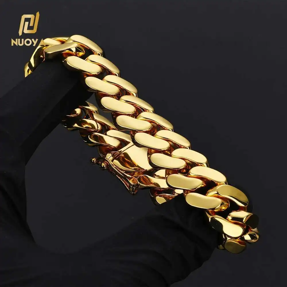 High Polished Cuban Chain for Men Women 18K Gold Plated 22mm Cuban Link Chain Necklace Hip Hop Jewelry 5 Mallzona S52f3b5d341e34c1cb1b2248917e52f43q High Polished Cuban Chain for Men Women 18K Gold Plated 22mm Cuban Link Chain Necklace Hip Hop Jewelry Mallzona