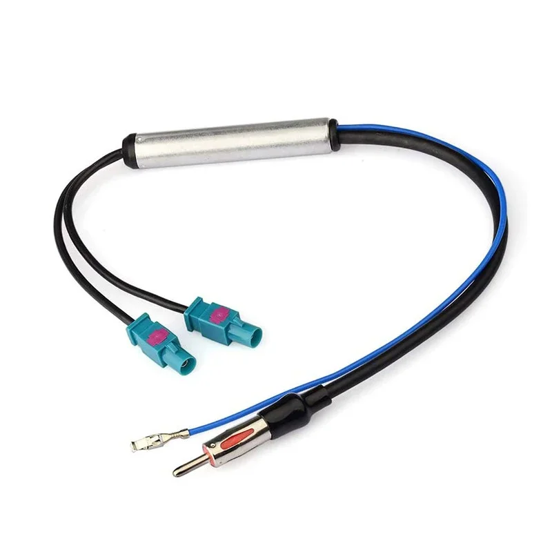 Radio Adaptor Antenna AM/FM Audio Cable Dual Fakra-Din Aerial Antenna Adaptor Car Accessories For VW For Adapter
Radio Adaptor Antenna AM/FM Audio Cable Dual Fakra-Din Aerial Antenna Adaptor Car Accessories For VW For Adapter