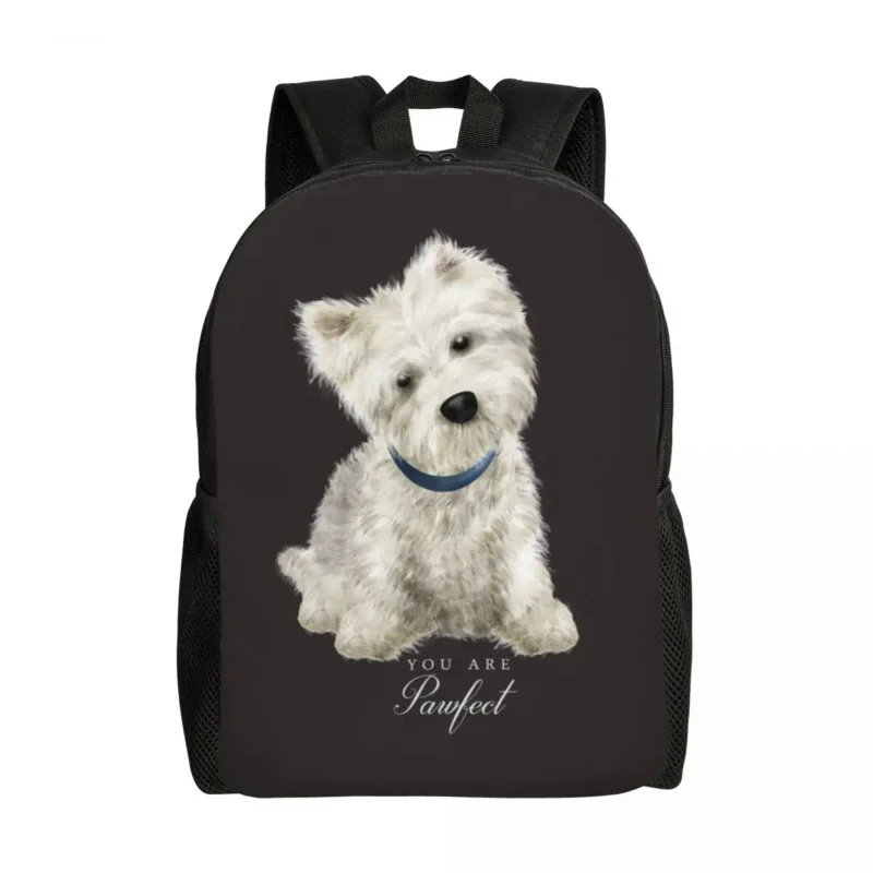 Westie West Highland White Terrier Dog Laptop Backpack Women Men Basic Bookbag for School College Students Bags
Westie West Highland White Terrier Dog Laptop Backpack Women Men Basic Bookbag for School College Students Bags