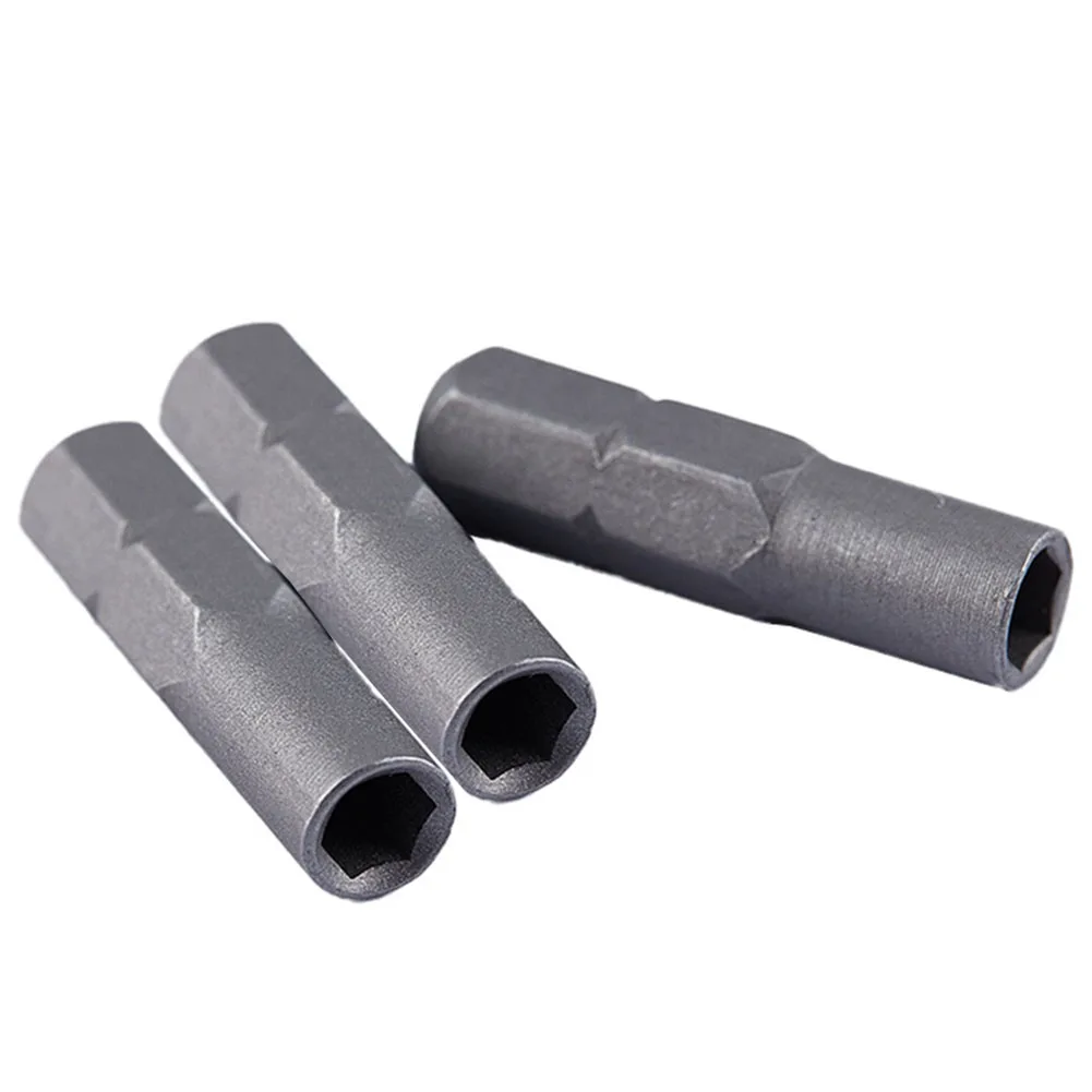 Brand New Bit Adapter Tools 1/4 Inch 25mm 3pcs Electric Screwdriver Hex Shank Metal Parts To 4mm Socket Driver
Brand New Bit Adapter Tools 1/4 Inch 25mm 3pcs Electric Screwdriver Hex Shank Metal Parts To 4mm Socket Driver