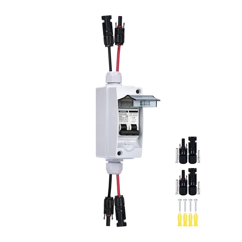 12V-400V DC Disconnect Switch Miniature Circuit Breaker With IP65 Distribution Box For Solar Panels
12V-400V DC Disconnect Switch Miniature Circuit Breaker With IP65 Distribution Box For Solar Panels
