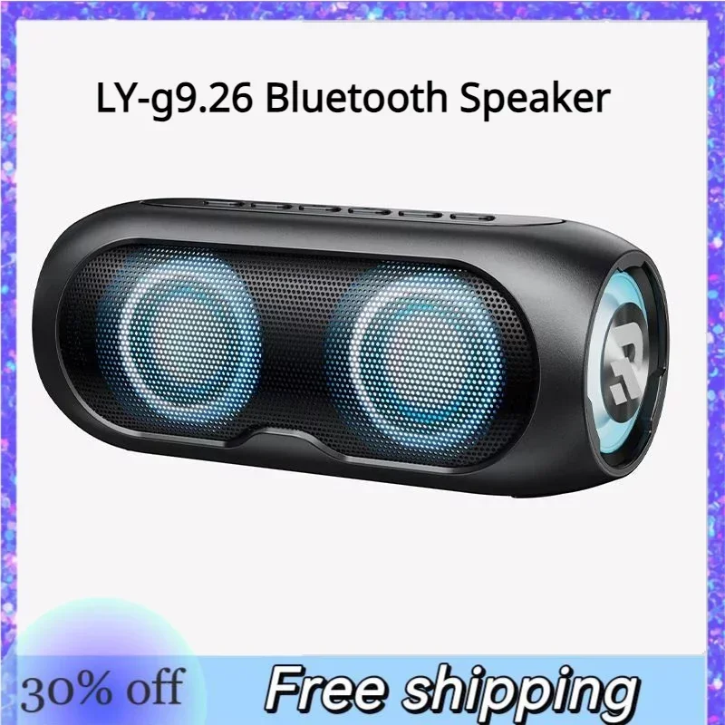 LY-g9.26 Bluetooth Speaker, High Quality, Super Bass, Long Battery Life, Lightweight and Portable Bluetooth 5.3 Speaker
LY-g9.26 Bluetooth Speaker, High Quality, Super Bass, Long Battery Life, Lightweight and Portable Bluetooth 5.3 Speaker
