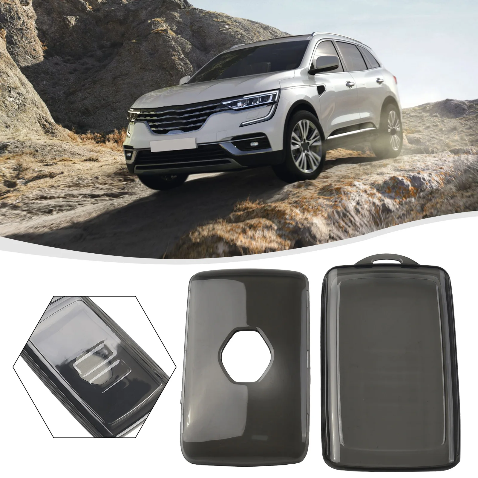 For Renault Koleos Kadjar Captur Kiger Black Transparent Car Key Fob Case Cover Transparent Black Car Key Cover Protector
For Renault Koleos Kadjar Captur Kiger Black Transparent Car Key Fob Case Cover Transparent Black Car Key Cover Protector