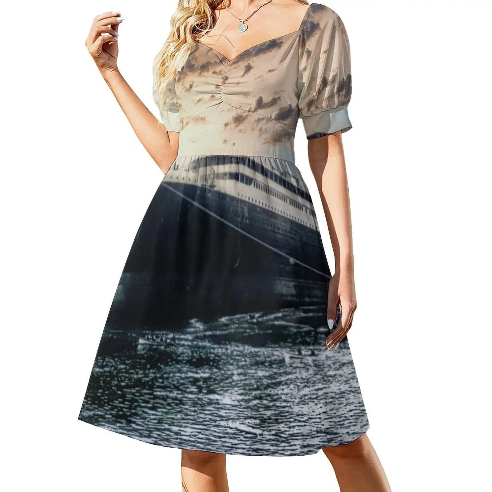 New RMS Titanic Restored. Sleeveless Dress Women's summer dress elegant chic wedding evening dresses dress
New RMS Titanic Restored. Sleeveless Dress Women's summer dress elegant chic wedding evening dresses dress