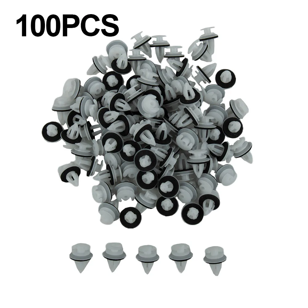 100pcs Clips Brand New White Plastic Car Door Panel Clips With Seal Ring Accessories For BMW E34 E36 E38 E39 E46 M3 M5 Z3
100pcs Clips Brand New White Plastic Car Door Panel Clips With Seal Ring Accessories For BMW E34 E36 E38 E39 E46 M3 M5 Z3