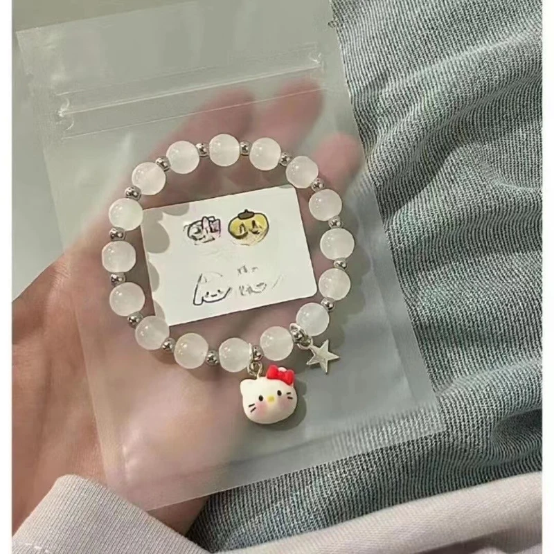 Kawaii Sanrio Anime Hello Kitty My Melody Cinnamoroll Cute Cartoon Bracelet High Appearance Level Gift Bracelet Girly Heart
Kawaii Sanrio Anime Hello Kitty My Melody Cinnamoroll Cute Cartoon Bracelet High Appearance Level Gift Bracelet Girly Heart