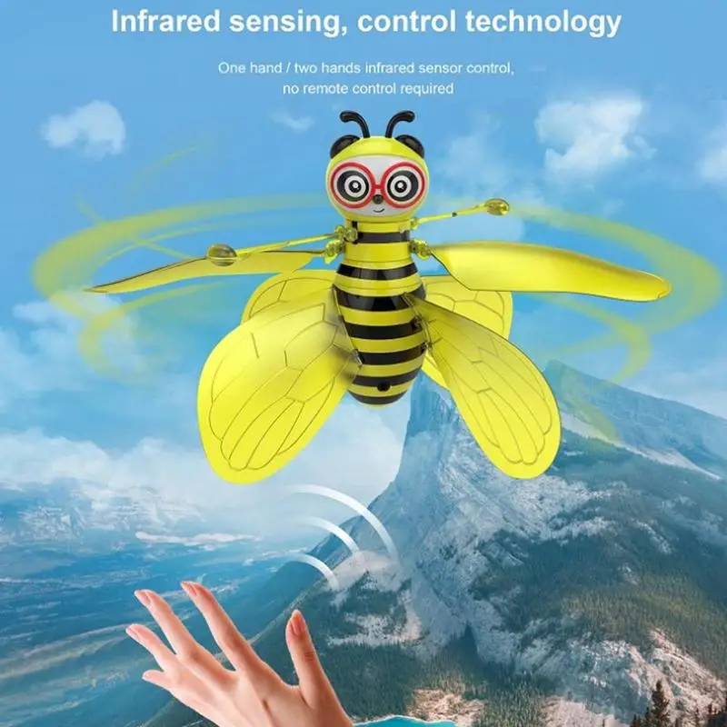 Luminous Bee flying ball electronic infrared sensor aircraft remote control children's toys mini helicopter children's gift
Luminous Bee flying ball electronic infrared sensor aircraft remote control children's toys mini helicopter children's gift