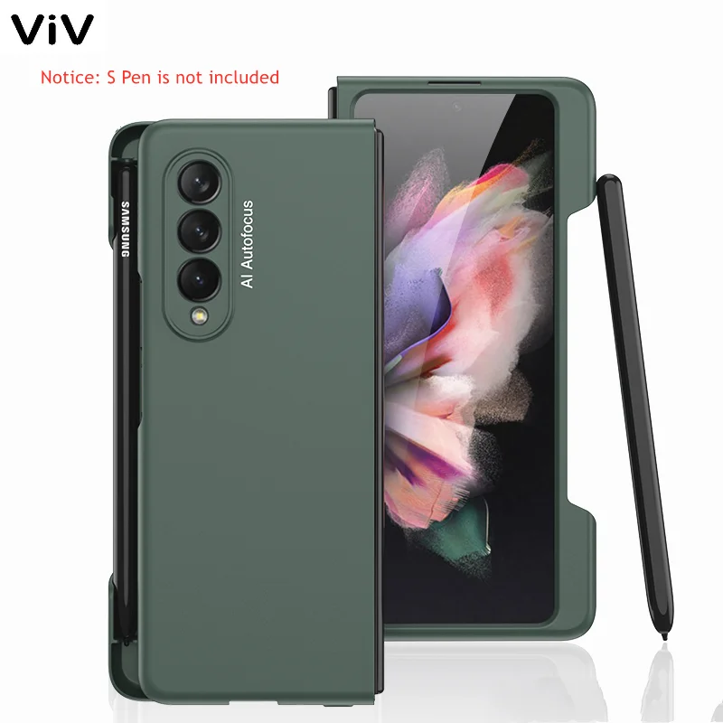 Frame Side S Pen Slot Holder Case for Samsung Galaxy Z Fold 3 5G Cover Ultra Thin Slim Matte Hard Plastic Case (NO S Pen)
Frame Side S Pen Slot Holder Case for Samsung Galaxy Z Fold 3 5G Cover Ultra Thin Slim Matte Hard Plastic Case (NO S Pen)