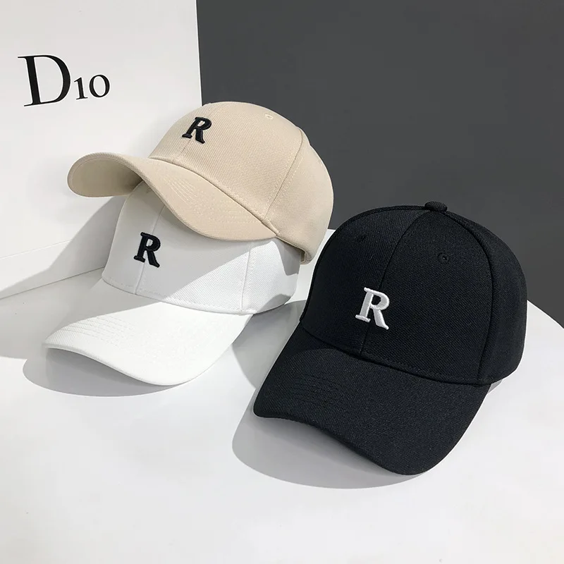 Summer Baseball Cap for Women Caps R Embroidered Fashion Designer SunHats gorras Kpop Casquette Visors Hip Hop Hat Dropshipping
Summer Baseball Cap for Women Caps R Embroidered Fashion Designer SunHats gorras Kpop Casquette Visors Hip Hop Hat Dropshipping