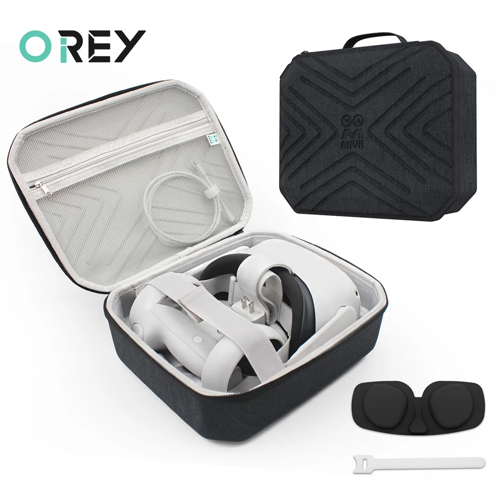 Protable VR Accessories For Oculus Quest 2 VR Headset Travel Carrying Case Storage Box For Oculus Quest 2 Protective Bag
Protable VR Accessories For Oculus Quest 2 VR Headset Travel Carrying Case Storage Box For Oculus Quest 2 Protective Bag