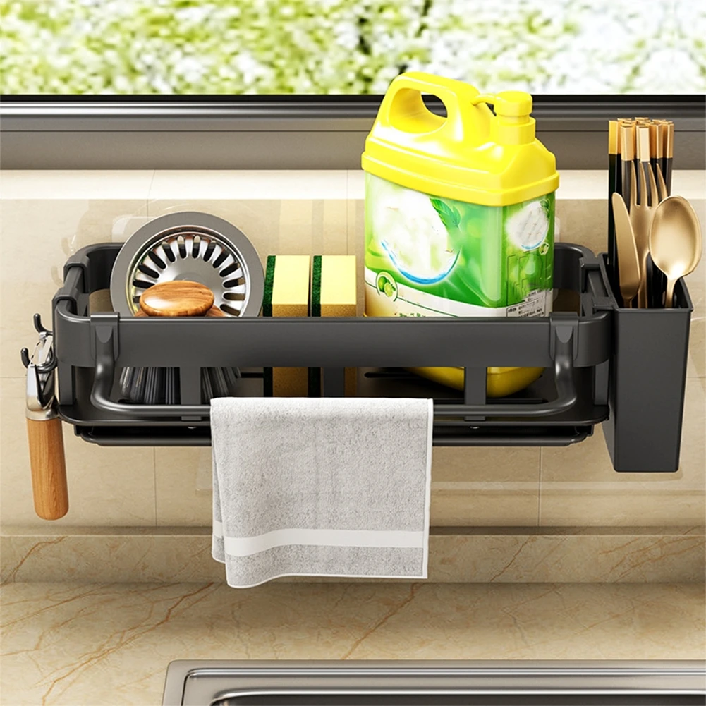 30x12x8cm Wall Mount Utensil Cutlery Holder Draining Rack Organizers For Kitchen Seasoning Kitchen Storage Supplies
30x12x8cm Wall Mount Utensil Cutlery Holder Draining Rack Organizers For Kitchen Seasoning Kitchen Storage Supplies