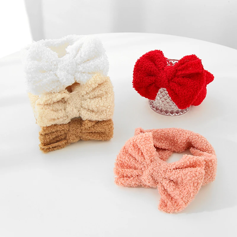 Top Bows Baby Headband Teddy Fabric Turban For Kids Ear Warmer Head Bands Girls Boy Hairbands Wide Newborn Hair Accessories Cute
Top Bows Baby Headband Teddy Fabric Turban For Kids Ear Warmer Head Bands Girls Boy Hairbands Wide Newborn Hair Accessories Cute