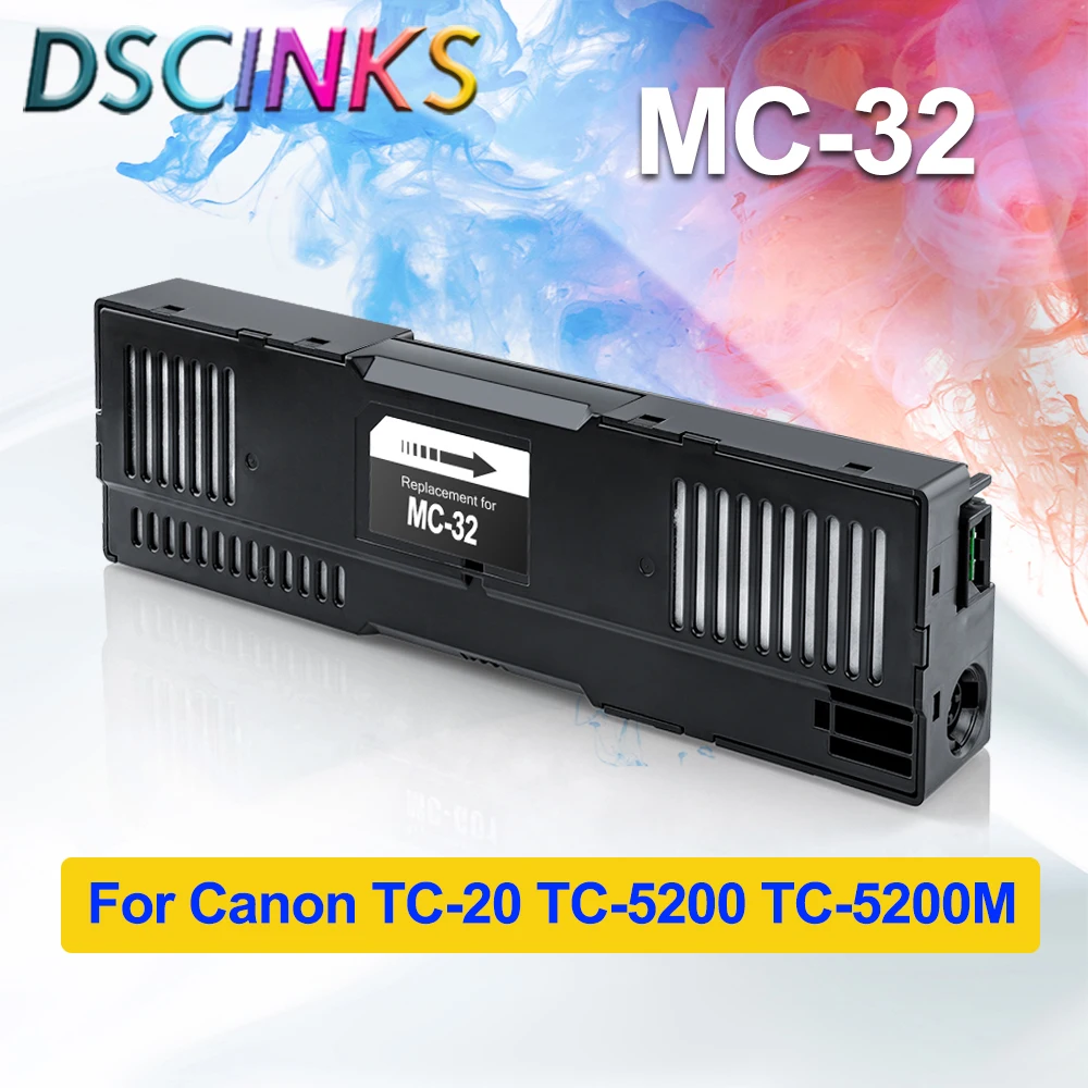 TC-20 картридж для технического обслуживания MC-32 для Canon TC-5200 большой формат для принтера Campatible MC 32 MC32
TC-20 картридж для технического обслуживания MC-32 для Canon TC-5200 большой формат для принтера Campatible MC 32 MC32