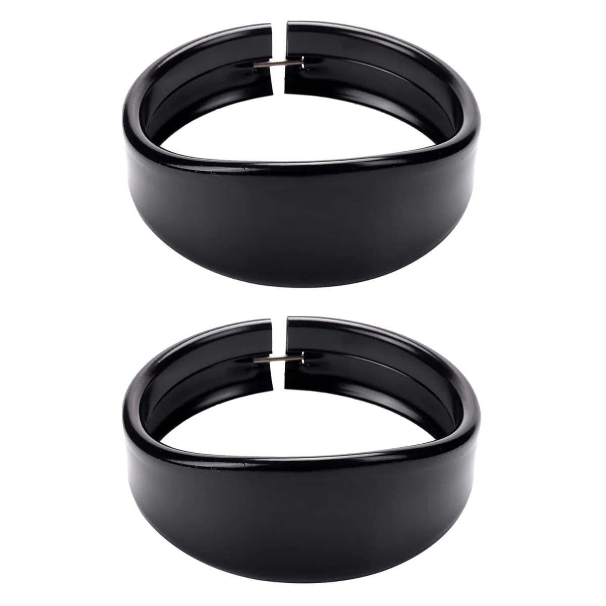 2X Headlight Trim Rings 5.75 Inch Headlight Visor Style Trim Ring Black Decorate Visor Trim Rings for Harley FXSTC
2X Headlight Trim Rings 5.75 Inch Headlight Visor Style Trim Ring Black Decorate Visor Trim Rings for Harley FXSTC