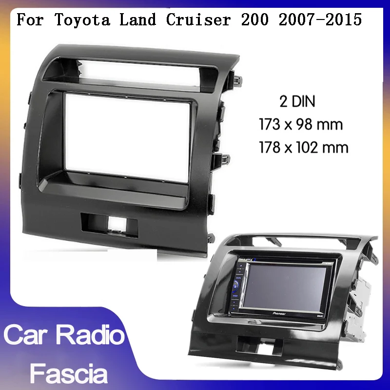 Автомобильный радиоприемник 2 Din для Toyota LAND CRUISER 200 2007-2015, видеопанель, проигрыватель, аудиоприемник, 2 Din рамка, комплект крепления для приборной панели 
Автомобильный радиоприемник 2 Din для Toyota LAND CRUISER 200 2007-2015, видеопанель, проигрыватель, аудиоприемник, 2 Din рамка, комплект крепления для приборной панели