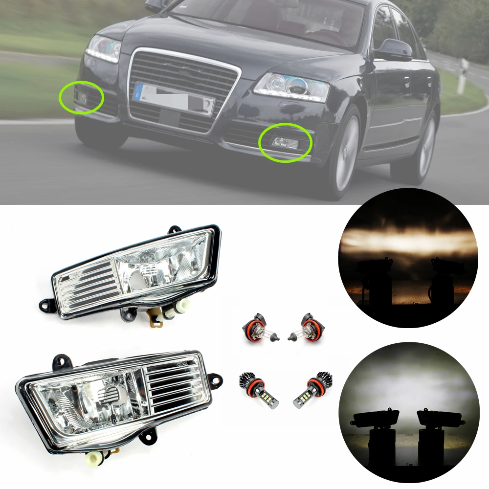 Front Bumper Driving Fog Lamp Light With Bulbs And Wire 4F0941699A/4F0941700A For Audi A6 C6 S6 Avant 2009 2010 2011
Front Bumper Driving Fog Lamp Light With Bulbs And Wire 4F0941699A/4F0941700A For Audi A6 C6 S6 Avant 2009 2010 2011