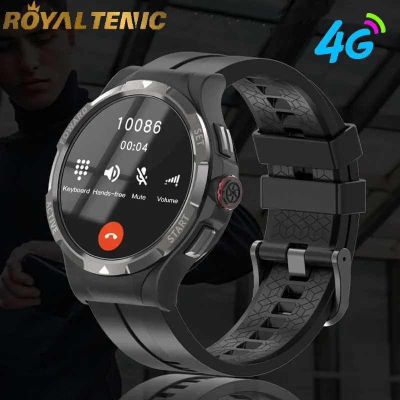 

4G Smartwatch DCS-V10 4G+64G 1.43"Round Screen GPS Telescopic 120° Rotary Camera HD Video Call Heart Rate Outdoor Sport 800mAh