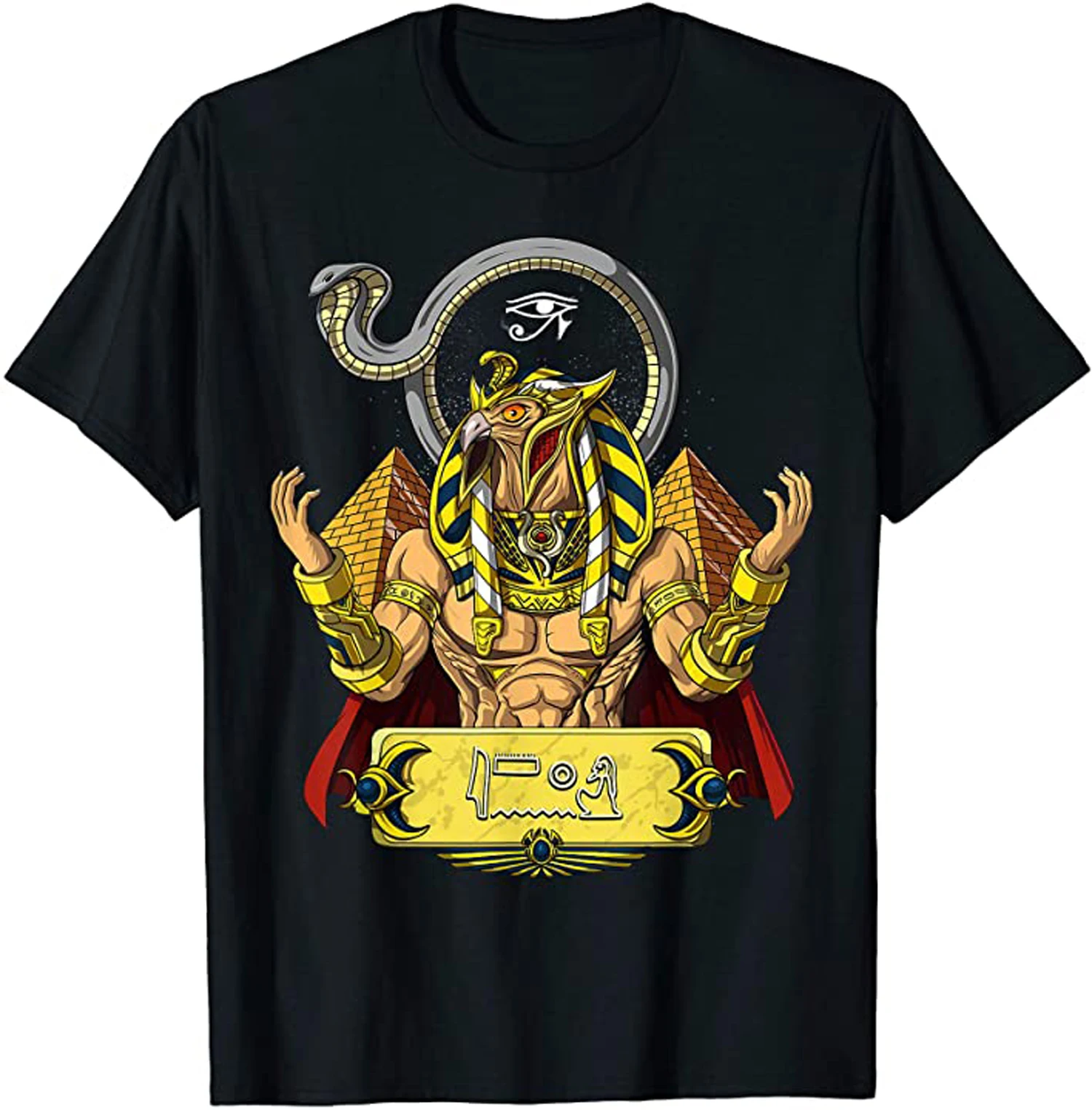 Egyptian Sun God Ancient Mythology Eye of The Hours T Shirt. Short Sleeve 100% Cotton Casual T-shirts Loose Top Size S-3XL
Egyptian Sun God Ancient Mythology Eye of The Hours T Shirt. Short Sleeve 100% Cotton Casual T-shirts Loose Top Size S-3XL