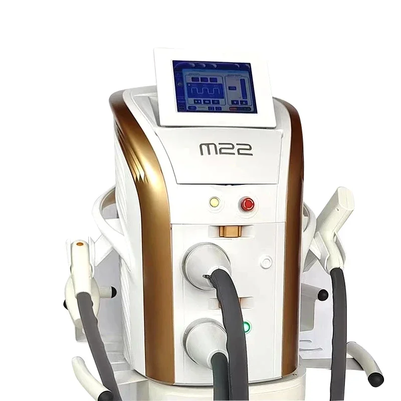 

2024 Newest High-End M22 OPT IPL Diode Laser Epilator Acne Treatment Skin Rejuvenation Permanent Hair Removal Beauty Machine