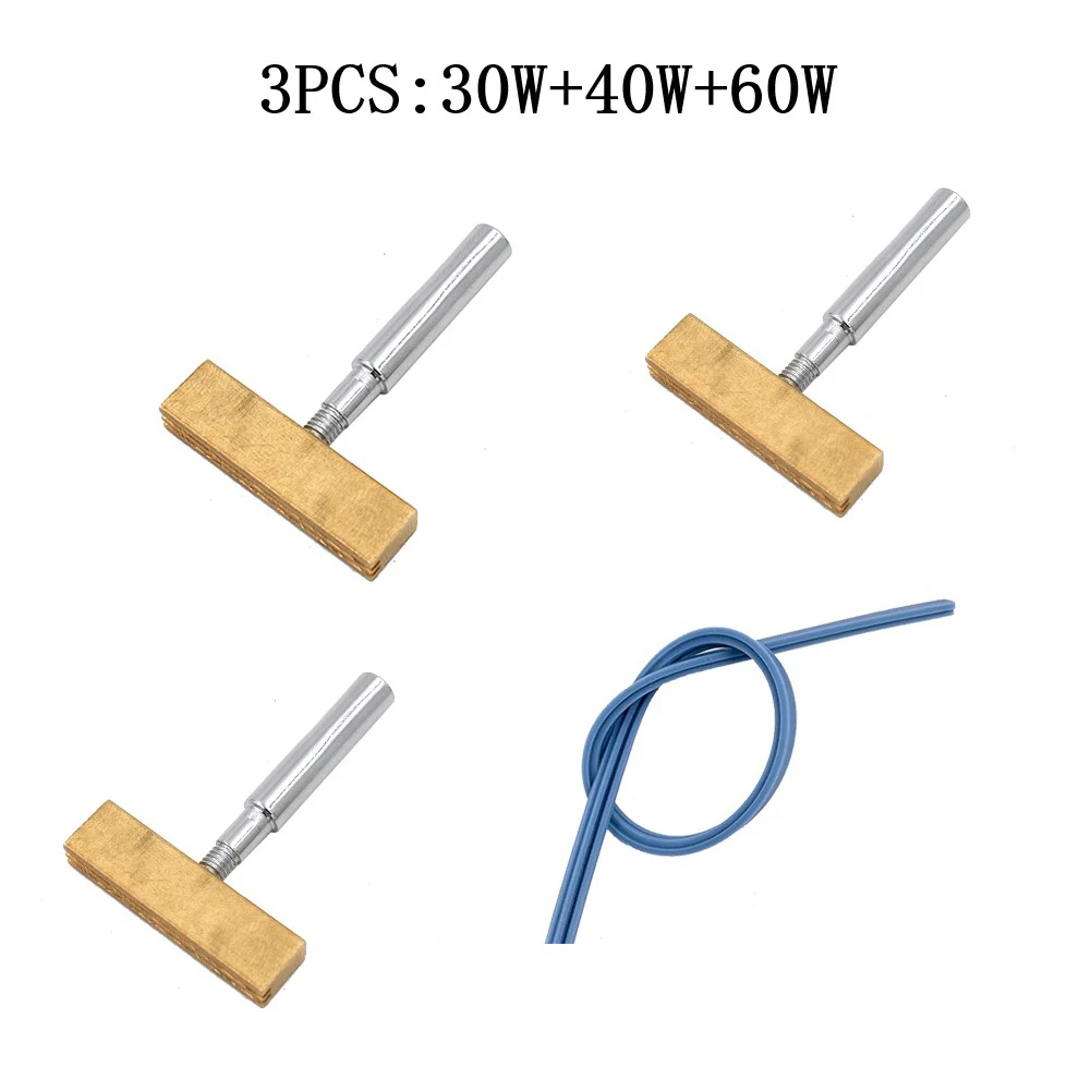 30/40/60W Soldering Iron T-tip T-head Copper T-Tips With Rubber Cable Hot Press For LCD Screen Pixel Flex Cable Repair Tools
30/40/60W Soldering Iron T-tip T-head Copper T-Tips With Rubber Cable Hot Press For LCD Screen Pixel Flex Cable Repair Tools