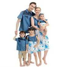 Family Set Ruffled Mother Daughter Matching Dresses Flower Mom Mum Baby Mommy and Me Clothes Patchwork Father Son Cotton Shirts
Family Set Ruffled Mother Daughter Matching Dresses Flower Mom Mum Baby Mommy and Me Clothes Patchwork Father Son Cotton Shirts
