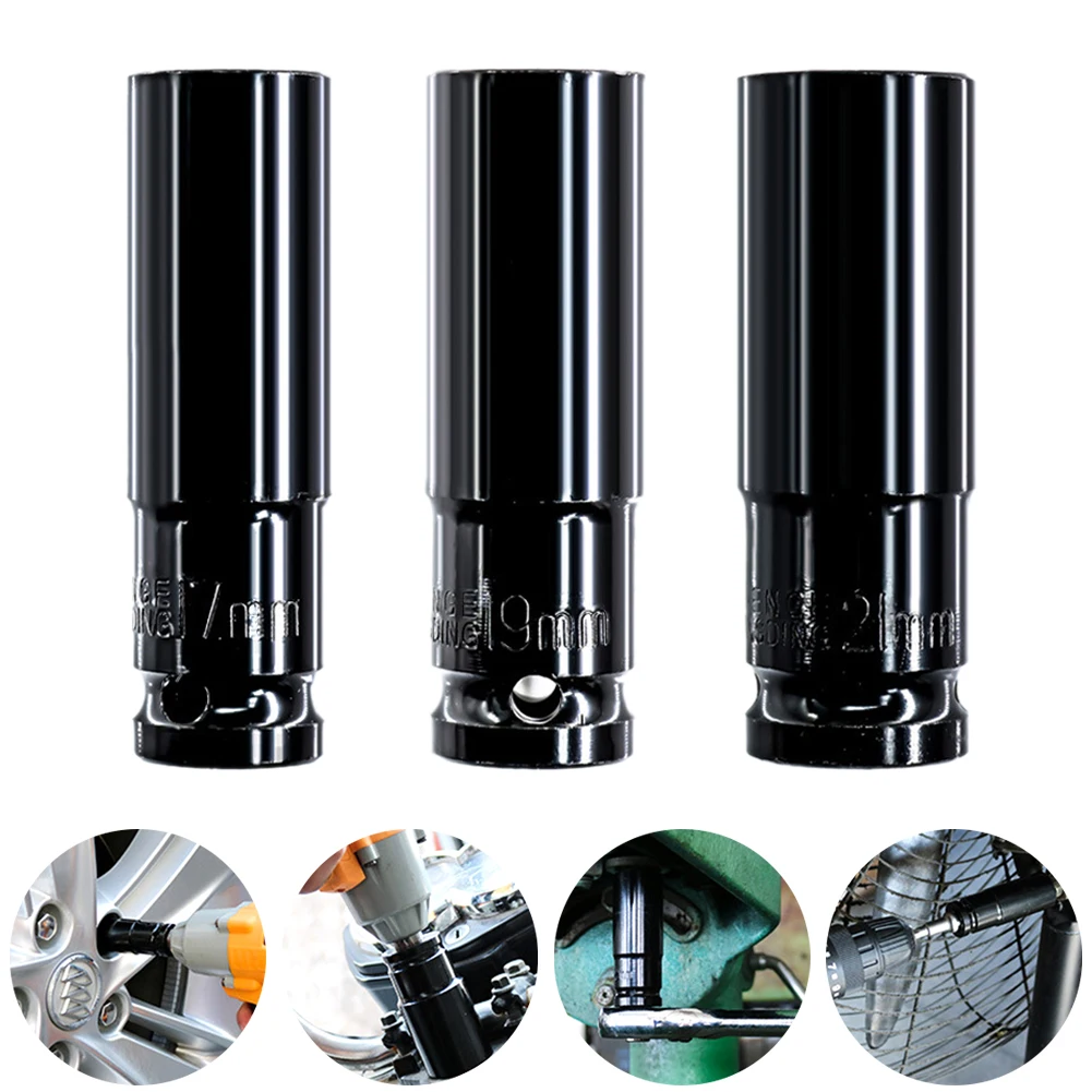 3Pcs Hex Socket Wrench Head For Electric Wrench Lithium Wrench Pneumatic Air Tool H17 H19 H21 For Pneumatic Electric Tool
3Pcs Hex Socket Wrench Head For Electric Wrench Lithium Wrench Pneumatic Air Tool H17 H19 H21 For Pneumatic Electric Tool