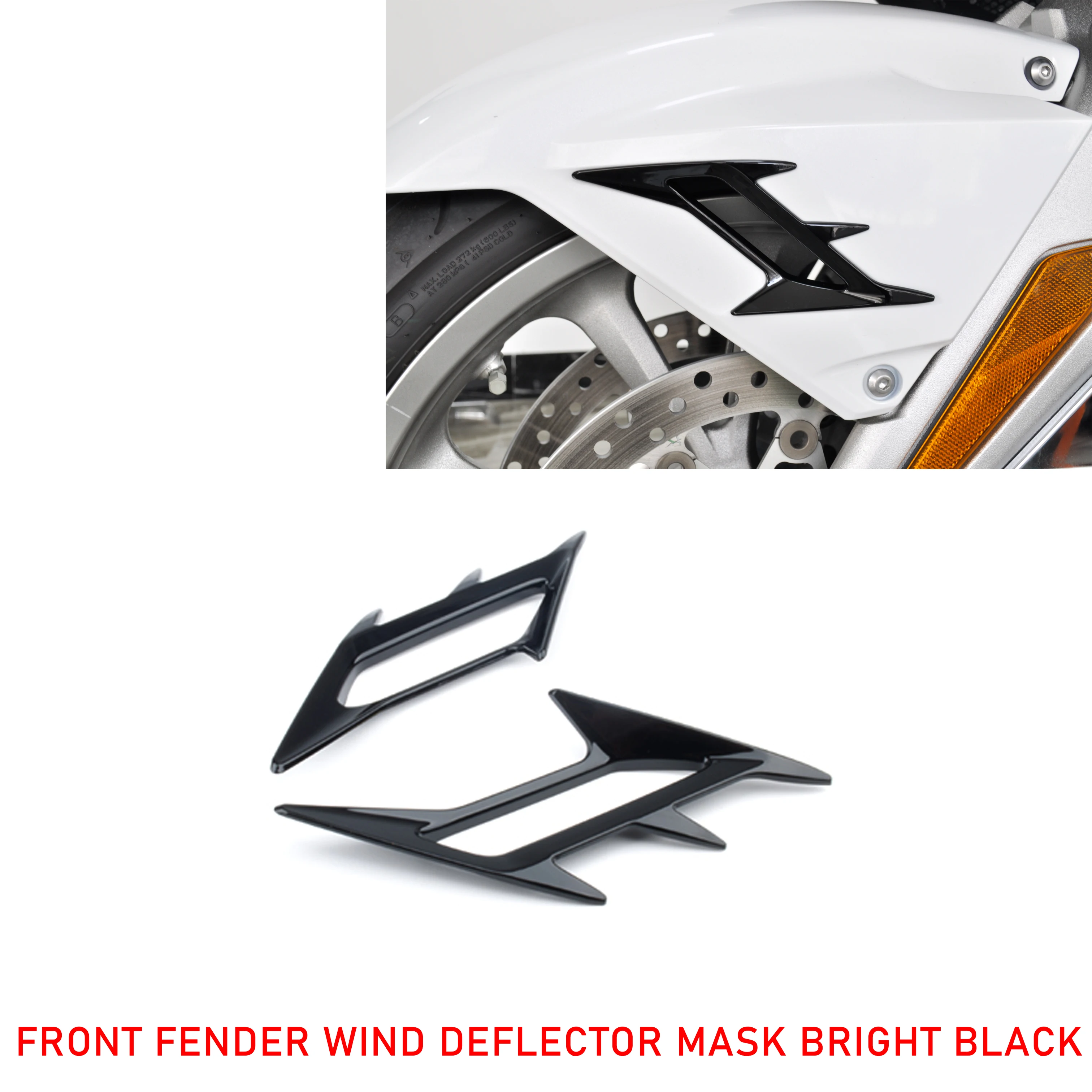 Panical Motorcycle Accessories Front Fender Accent Decoration Trim For Honda Goldwing 1800 GL1800 F6B 2018-2023 Bright Black
Panical Motorcycle Accessories Front Fender Accent Decoration Trim For Honda Goldwing 1800 GL1800 F6B 2018-2023 Bright Black