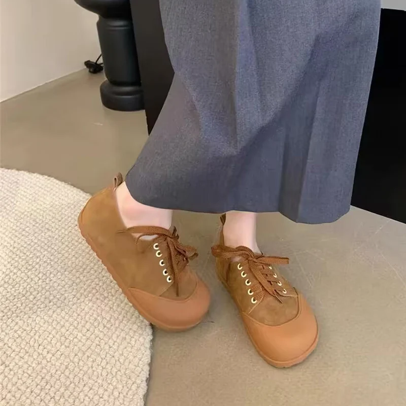 Женские повседневные туфли на плоской подошве, модная новая прогулочная обувь на шнуровке, спортивные кроссовки для бега, брендовые Лоферы 2024, Женская дорожная обувь
Женские повседневные туфли на плоской подошве, модная новая прогулочная обувь на шнуровке, спортивные кроссовки для бега, брендовые Лоферы 2024, Женская дорожная обувь