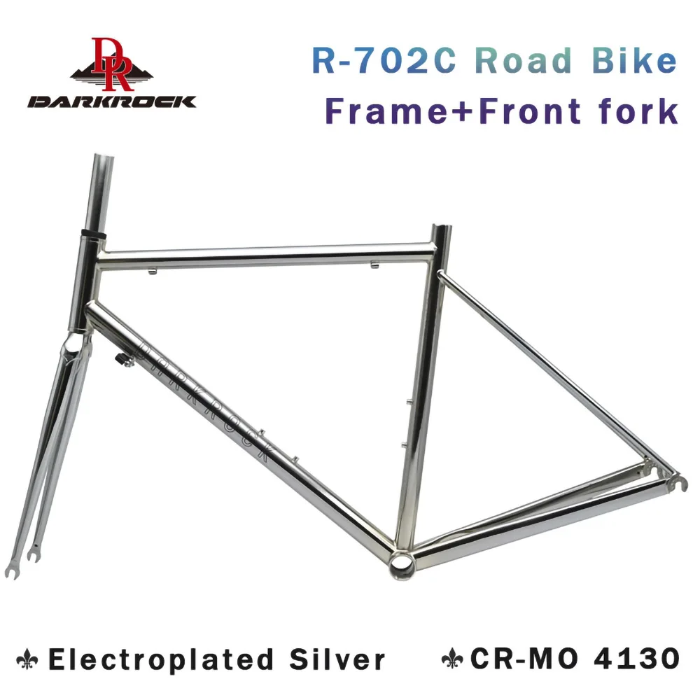 

DARKROCK 700C R-702C Road Bikes Frameset CR-MO 4130 Steels Heating Treated Frameset Bicycle Accessories