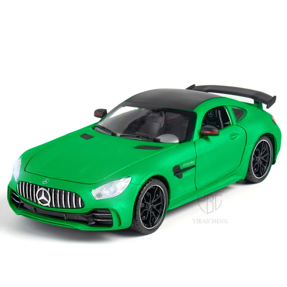 1/24 Alloy Diecast AMG GTR Toy Super Sport Car Model 4 Doors Opend Racing Cars Sound Light Metal Vehicle Collection Kid Toy Gift
1/24 Alloy Diecast AMG GTR Toy Super Sport Car Model 4 Doors Opend Racing Cars Sound Light Metal Vehicle Collection Kid Toy Gift