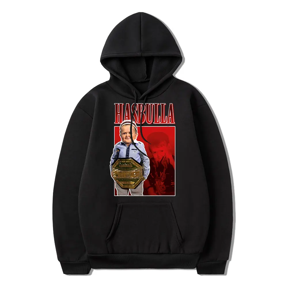 Hasbulla Fighting Meme Mini Khabib Blogger New Popular Design Niche Print Winter Long Sleeve Loose Casual Man Hoodie Sport Style
Hasbulla Fighting Meme Mini Khabib Blogger New Popular Design Niche Print Winter Long Sleeve Loose Casual Man Hoodie Sport Style