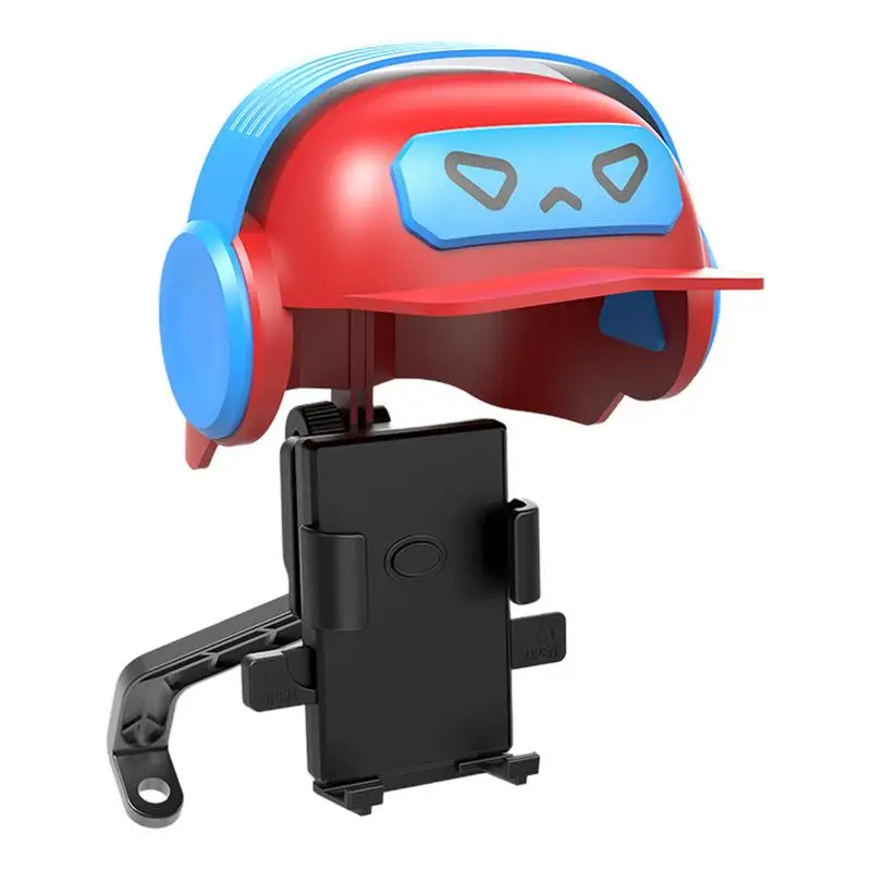 

Солнцезащитный козырек для телефона мини-шлемы для сотового телефона с милыми ушками Солнцезащитная шляпа для телефона антибликовый блокирующий стенд для телефона и