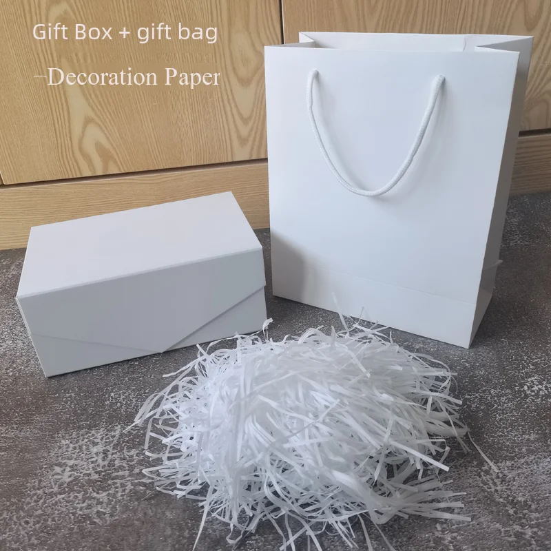 Magnet Clamshell Gift Box, Gift Bag, Shredded Paper for Wedding, Birthday Party, Packaging Box, Custom Logo
Magnet Clamshell Gift Box, Gift Bag, Shredded Paper for Wedding, Birthday Party, Packaging Box, Custom Logo