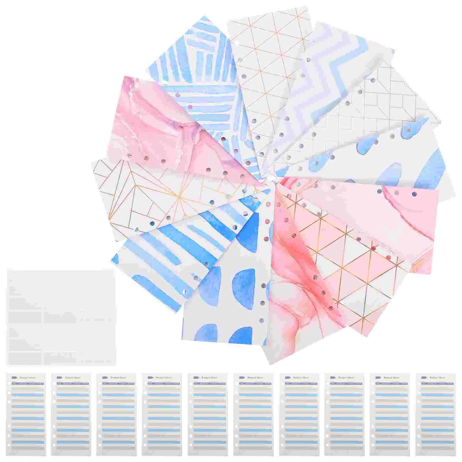 Envelope Buggy Bag Practical Office Suppliess Account Book with Zipper Loose-leaf Budget Paper Money
Envelope Buggy Bag Practical Office Suppliess Account Book with Zipper Loose-leaf Budget Paper Money