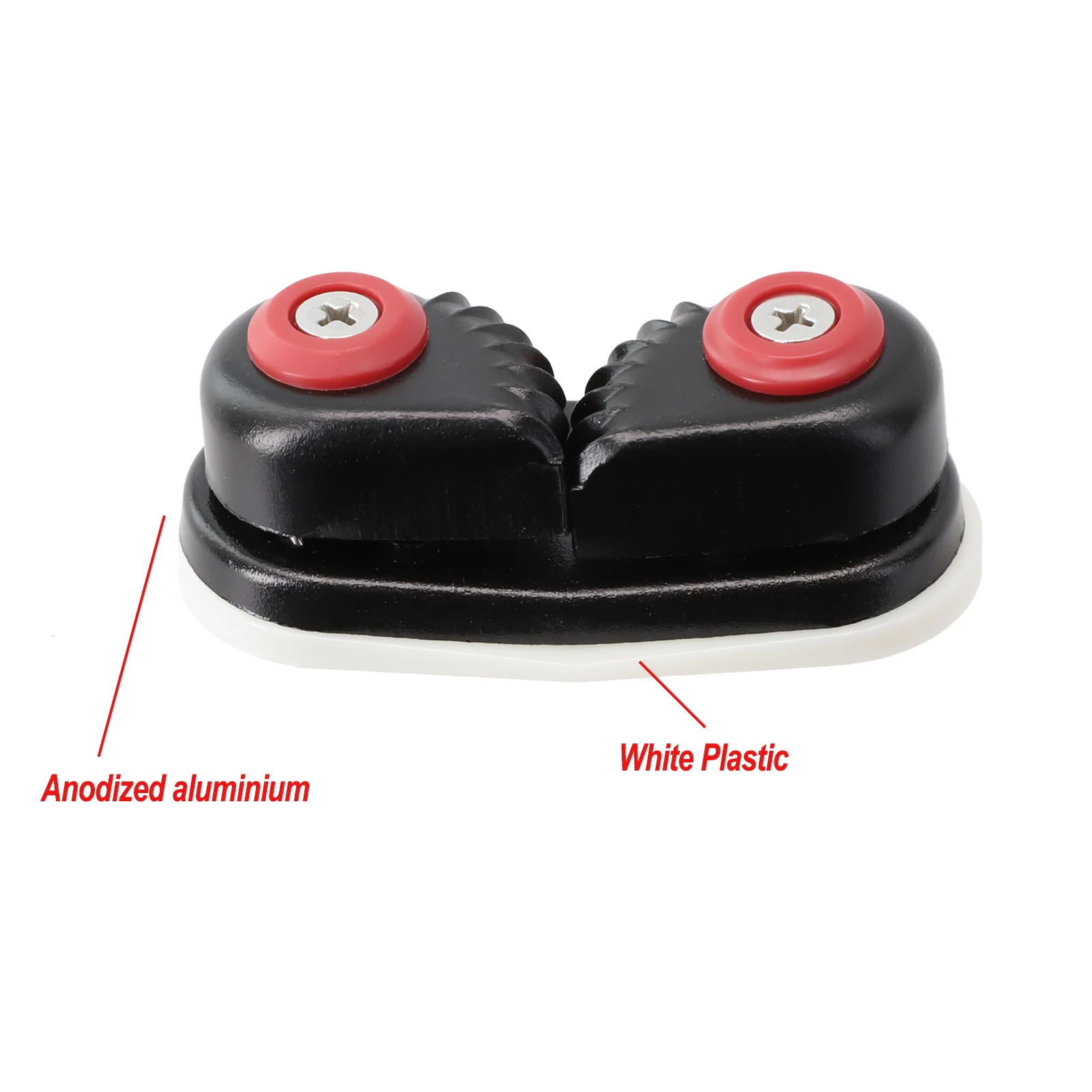 High Quality Cleat Aluminium Alloy Black Kayak Canoe Sailboat Lightweight Line Cleat Clip Wire Fairlead Bearing
High Quality Cleat Aluminium Alloy Black Kayak Canoe Sailboat Lightweight Line Cleat Clip Wire Fairlead Bearing