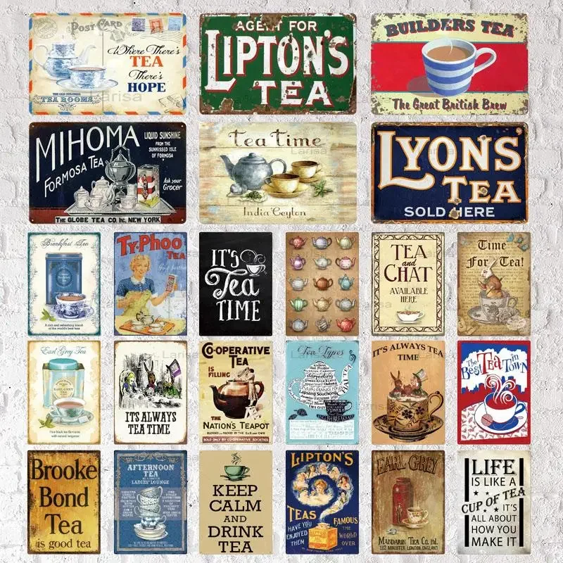 Tea Sign Metal Sign Plaque Metal Vintage Shabby Chic Tin Sign Decorative Metal Painting Kitchen Wall Art Sticker
Tea Sign Metal Sign Plaque Metal Vintage Shabby Chic Tin Sign Decorative Metal Painting Kitchen Wall Art Sticker