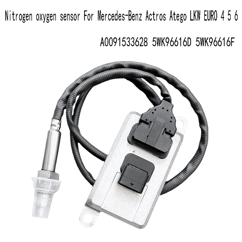 Датчик кислорода азота для Mercedes-Benz Actros Atego LKW EURO 4 5 6 Датчик Nox A0091533628 5WK96616D 5WK96616F
Датчик кислорода азота для Mercedes-Benz Actros Atego LKW EURO 4 5 6 Датчик Nox A0091533628 5WK96616D 5WK96616F