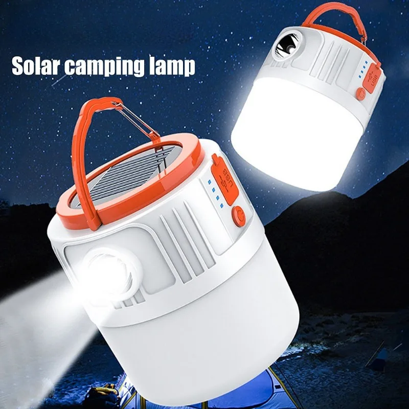 Outdoor Camping Lantern USB Charging Solar LED Lights Portable Power Bank Remote Control Stand Night Market Lighting
Outdoor Camping Lantern USB Charging Solar LED Lights Portable Power Bank Remote Control Stand Night Market Lighting