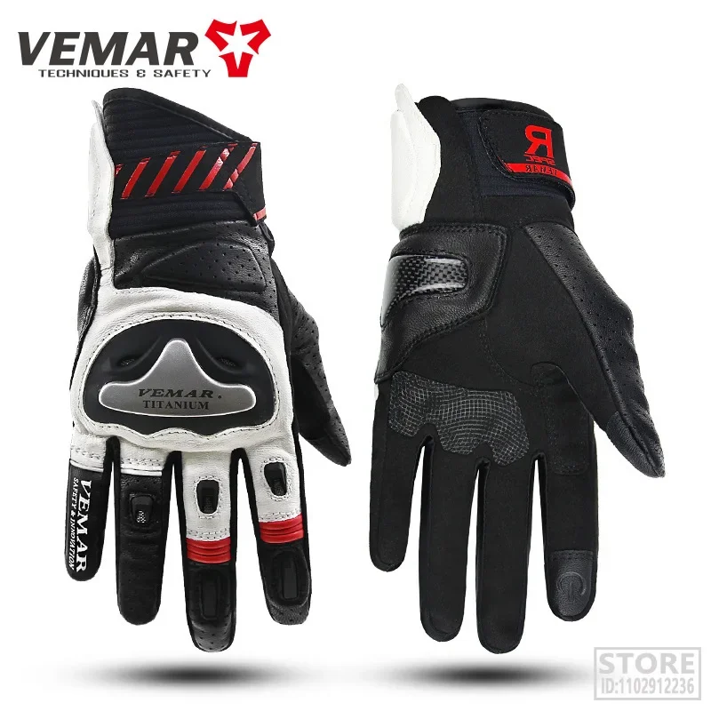 Motorcycle Gloves Man Leather Retro Motorcyclist Touch Screen Protective Motocross Motorbike For Four Seasons
Motorcycle Gloves Man Leather Retro Motorcyclist Touch Screen Protective Motocross Motorbike For Four Seasons