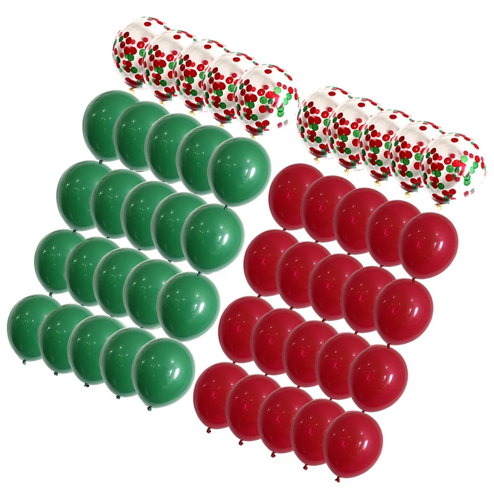 50 Pieces Christmas Balloons Set Latex Balloons Balloons 12 Inch Party Balloons for Christmas Birthday Decoration ( Red and
50 Pieces Christmas Balloons Set Latex Balloons Balloons 12 Inch Party Balloons for Christmas Birthday Decoration ( Red and