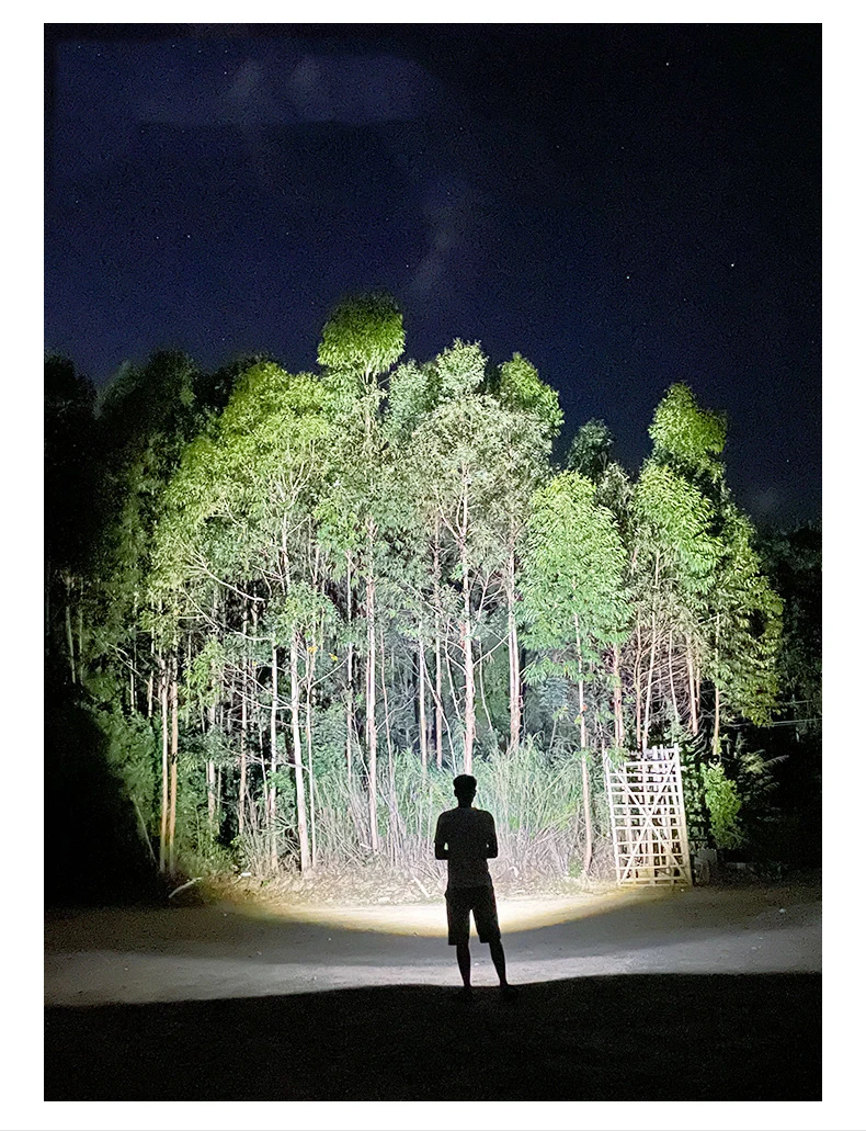 Generic Mini Portable Torch 4 CORE P50 LED USB Rechargeable Torch 3