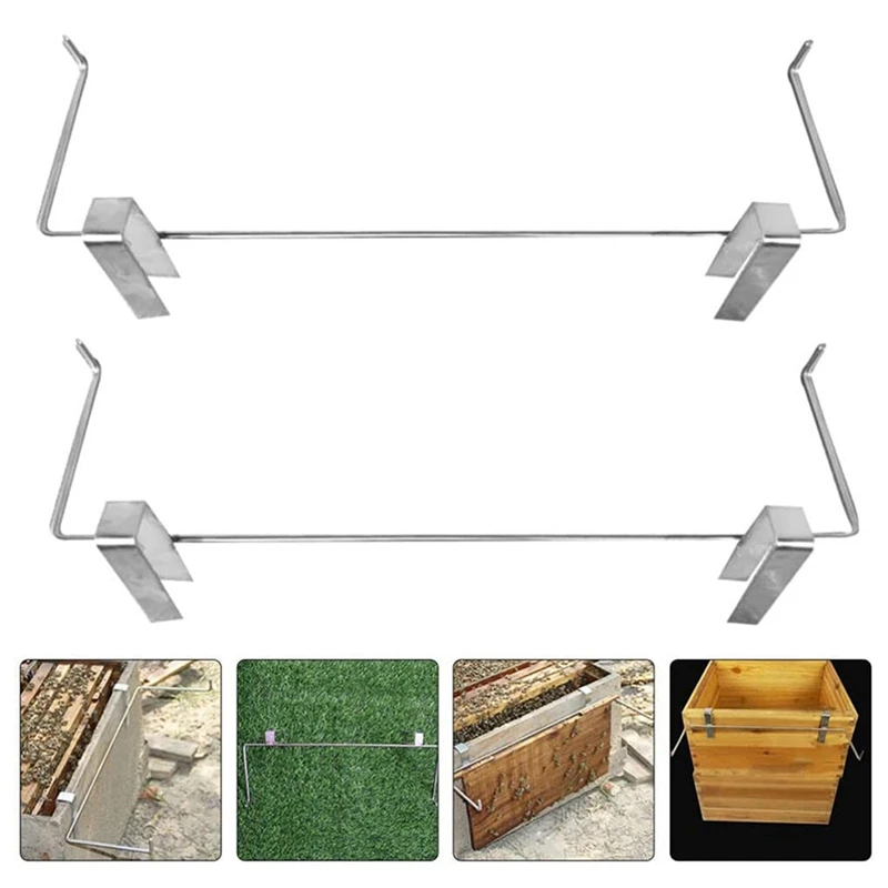 2Pack Hive Stand Beehive Frame Holder Beekeeping Frame Gripper Support Bracket Stainless Steel
2Pack Hive Stand Beehive Frame Holder Beekeeping Frame Gripper Support Bracket Stainless Steel