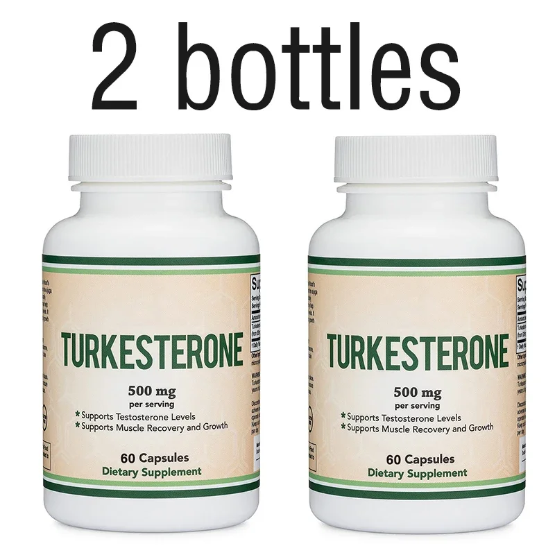 

2 бутылки 500 мг в капсулах туркестерона способствуют метаболизму липидных углеводных соединений для поддержки восстановления мышц, здоровое питание