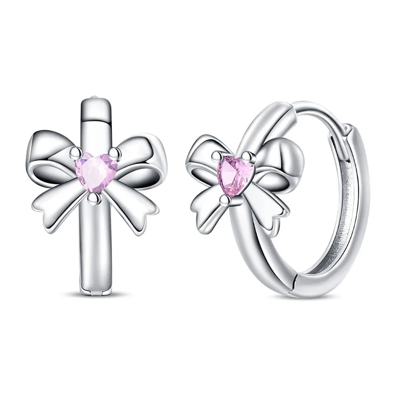 Women's 925 Sterling Silver Bow Princess Powder Sparkling Zircon Trendy Earrings Fit For Wedding Party Exquisite Jewelry 10 Mallzona S53223f8731d04509bb8f34d8248b3c21g Women's 925 Sterling Silver Bow Princess Powder Sparkling Zircon Trendy Earrings Fit For Wedding Party Exquisite Jewelry Mallzona